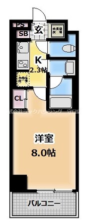 ピジェブラン守口の物件間取画像